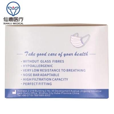 Ready to Ship Mascherine Doctor Mask 3 Ply Facemask Non Woven Surgical Disposable Face Mask