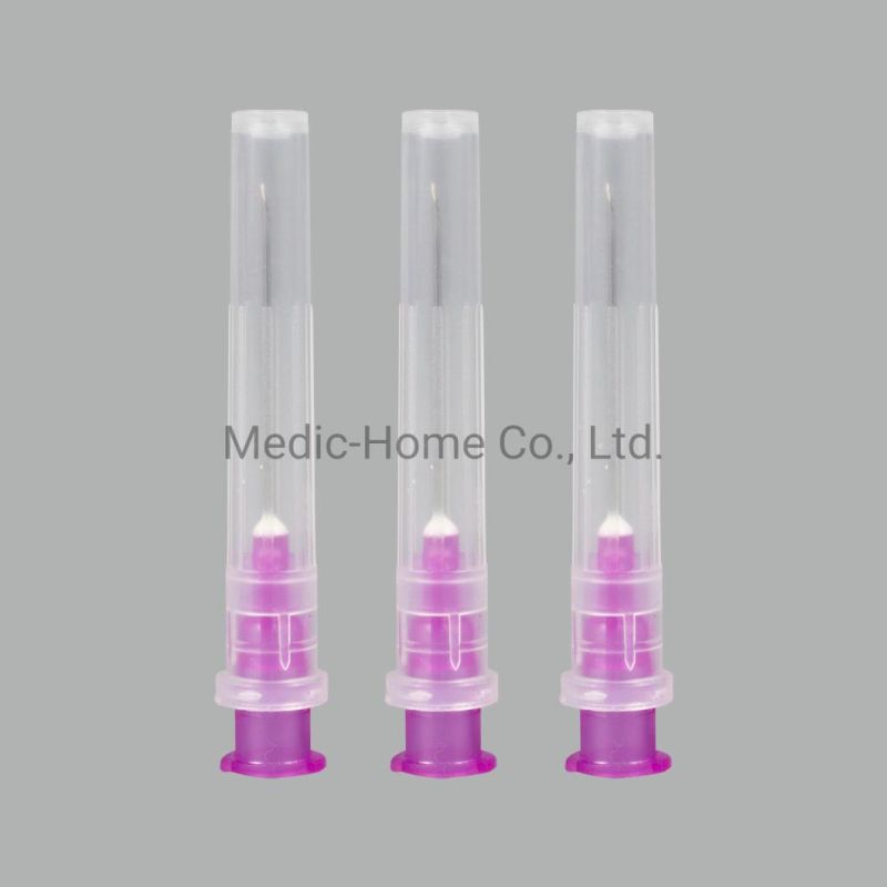 Semi-Transparent Needle-Hub Disposable Needle with Authority Certification