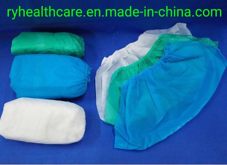 Disposable Non-Slip Shoe Cover Medical Isolation Shoe Cover Disposable PP Medical Hospital Waterproof Customized Boot Cover