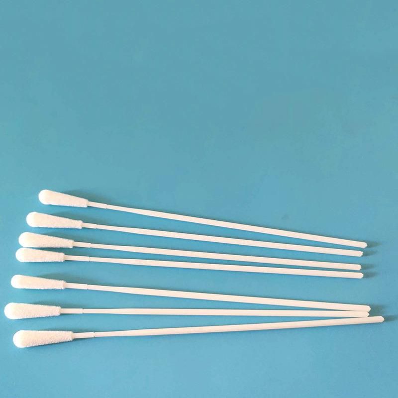 Kit Disposable Flocked Nasal or Oral Swab Samplers