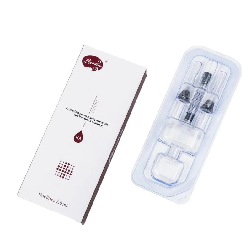 Injectable Sodium Hyaluronate Dermal Filler Cross Linked Hyaluronic Acid for Face Lip Breast Buttocks Penis Enhancement Facial Wrinkle Chin Cheeks Ha Injection