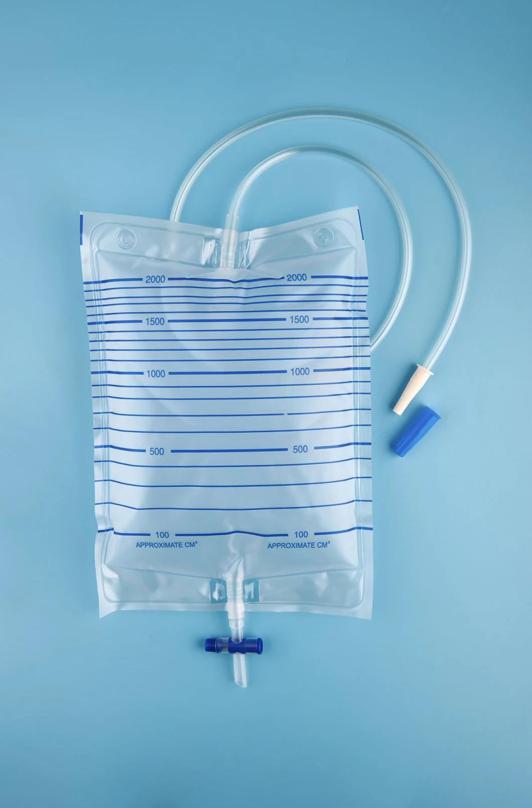 Disposable Urine Bag with Anti-Reflux Valve with CE/FDA Certificate