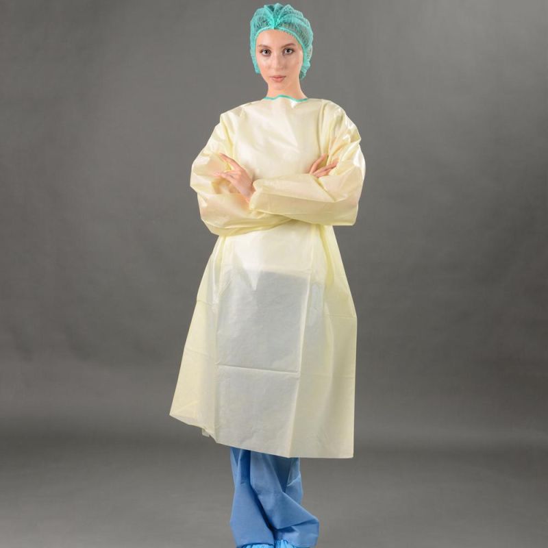 Multi-Color Surgical Gown General Disposable Isolation Gown for Hospital