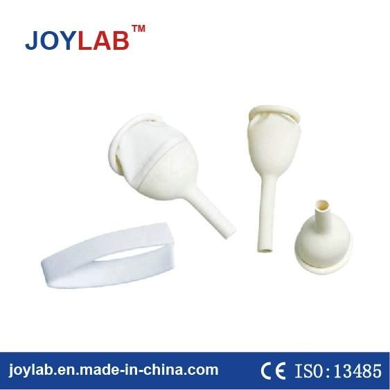 Dispoisable Condom Catheter, Latex or Silicone Material