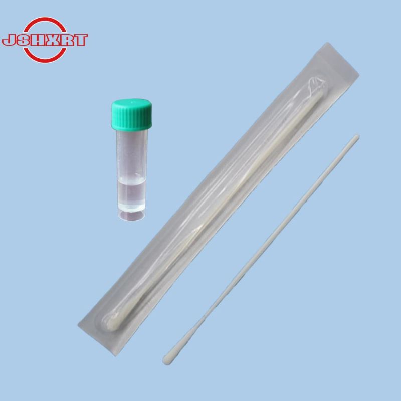 Disposable Virus Sampling Tube Preservation Solution with Throat Swab/5ml Tube 2ml Storage Solution