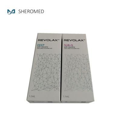 Revolax CE Marked Injectable Hyaluronic Acid Deep Dermal Filler