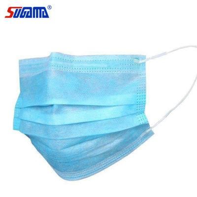 Sugama Disposable Surgical 3ply Ear Loop Face Mask with ISO