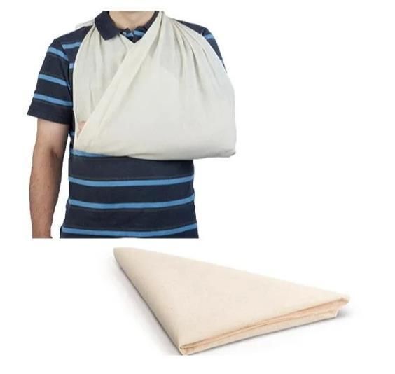 Non-Woven and Cotton Triangle Emergency Bandage