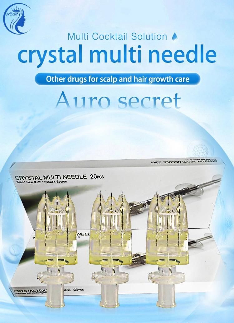 Meso Multi Needles 5 Pins Replaced Micro Needle / Beauty Multi Needle Single Use Vial