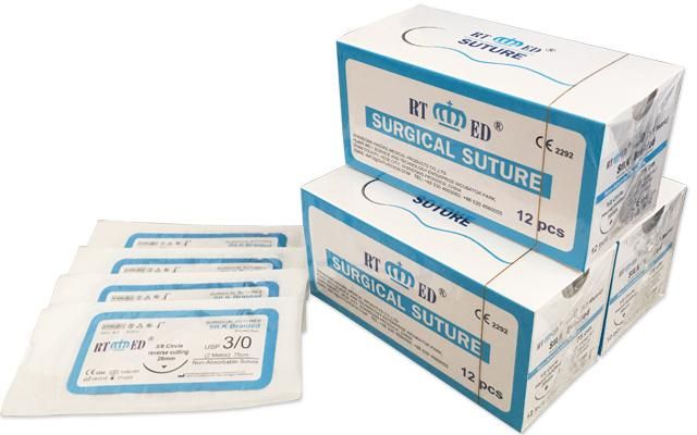 Silk Surgical Suture with Needle