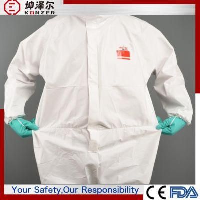 Chemical Proof Dustproof Konzer Microporous Film Disposable Clothing for Purchasing Managers