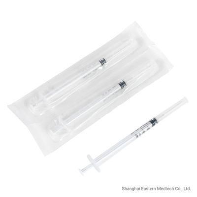 Eto Sterile Disposable Vaccine Syringe with Mounted or Fixed Needle