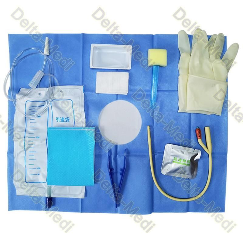 Hospital Clinic Sterile Disposable Urethral Catheter Kit