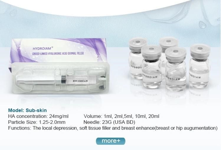 Forehead Lines Medical Beauty Injection Dermal Filler Injection Hyaluronic Acid