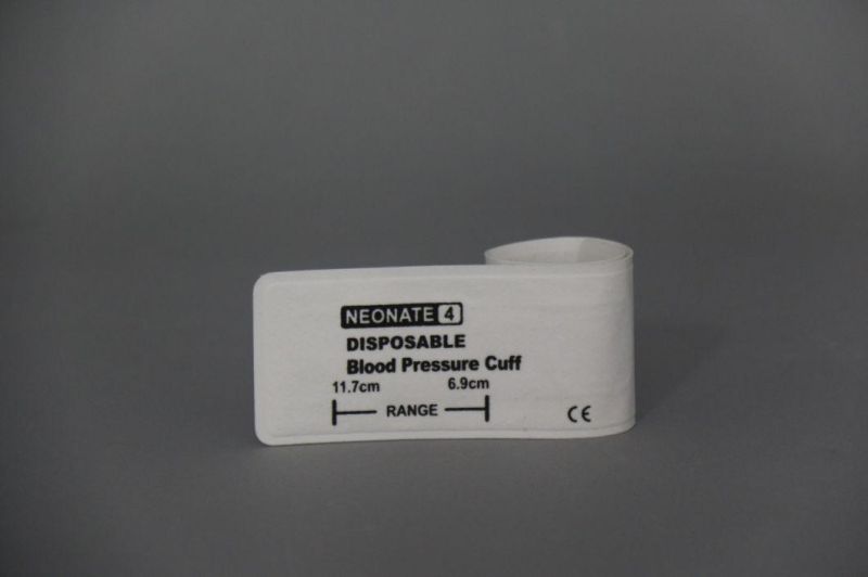 Disposable & Reusable Blood Pressure Cuff for Bp Monitor or Sphygmomanometer with CE Certificate