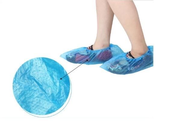 Disposable Shoe Covers Plastic Anti-Dust Overshoes Food Covers Protective Shoe Covers Machine Made