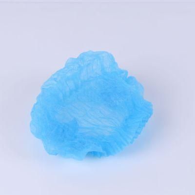 Medical Sanitary Scrub Hats Disposable PP Hair Mob Clip Surgeon Caps