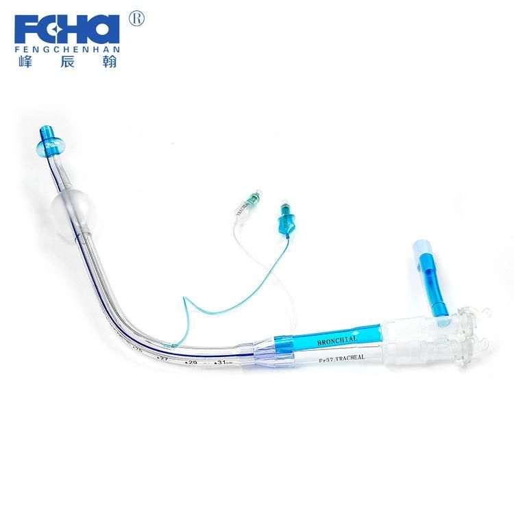 PVC Silcion Double Lumen Endotracheal Tube