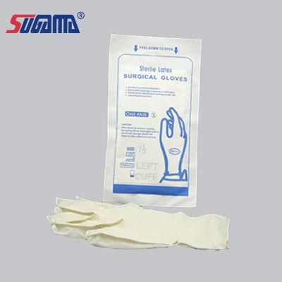 Medical Latex Surgical Disposable Gloves