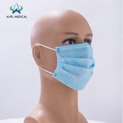 Whosale Factory Hospital Use 3 Ply Medical Surgical Face Mask