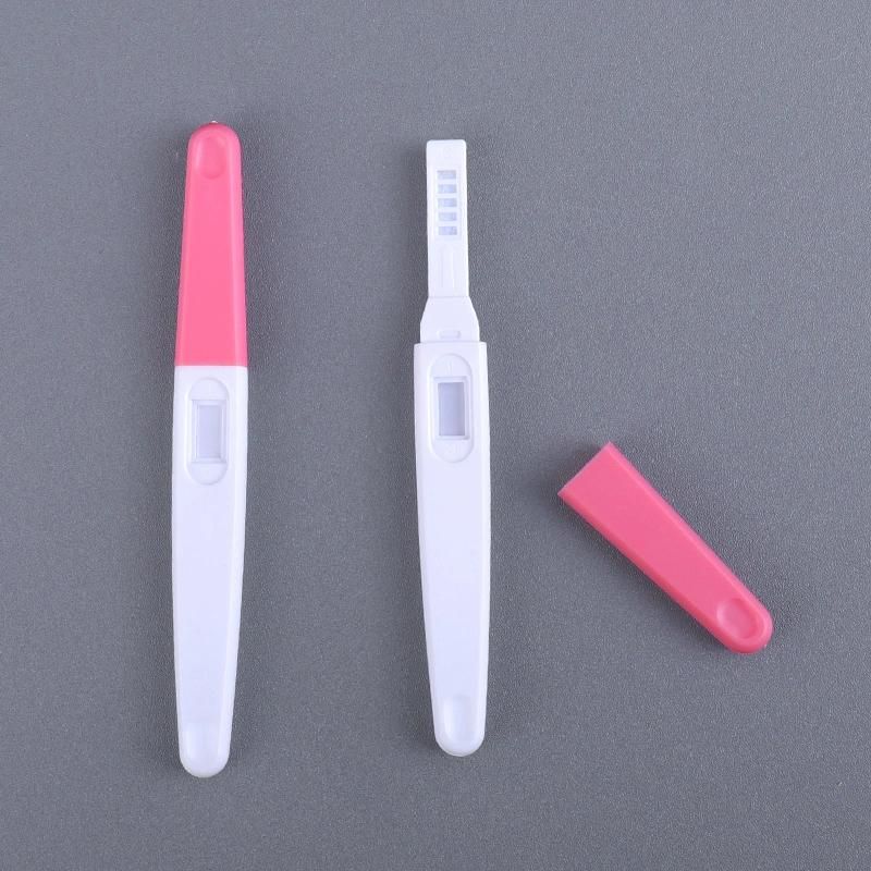 Midstream Cassette Pregnancy Test Cassette Pregnancy Test Private Label Pregnancy Test Early Pregnanchome Test Kit One Step HCG Pregnancy Test Strip Rapid Test