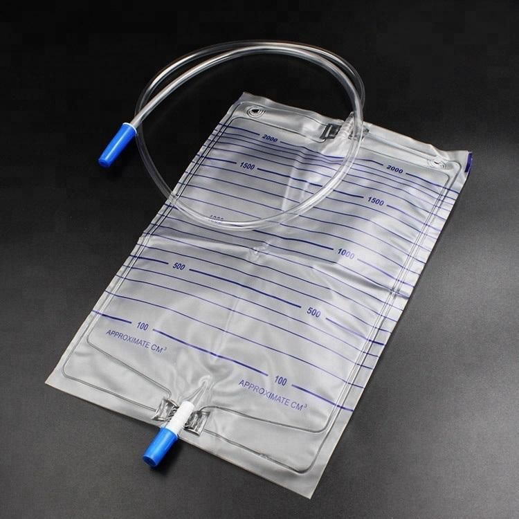 2021 Hot Sale Urine Drainage Bag Disposable Medical Urinal Urine Leg Collection Bags for Adult and Pediatrics