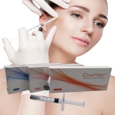 2ml Sterile Cross Linked Injectable Hyaluronic Acid Dermal Filler