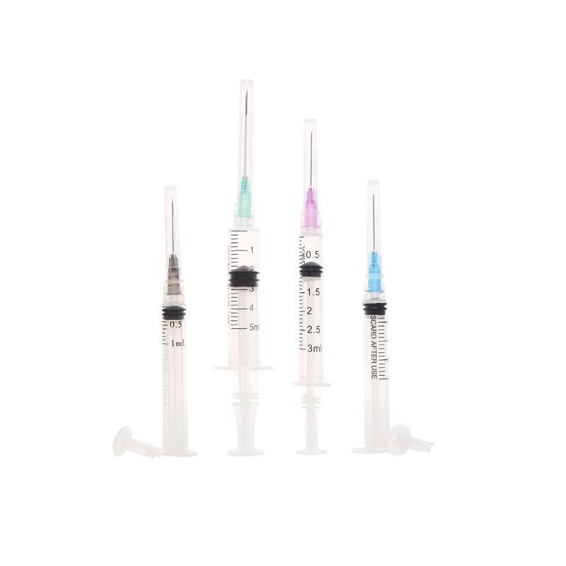 Auto Disable Syringe 0.5ml, Disposable Safety Syringe