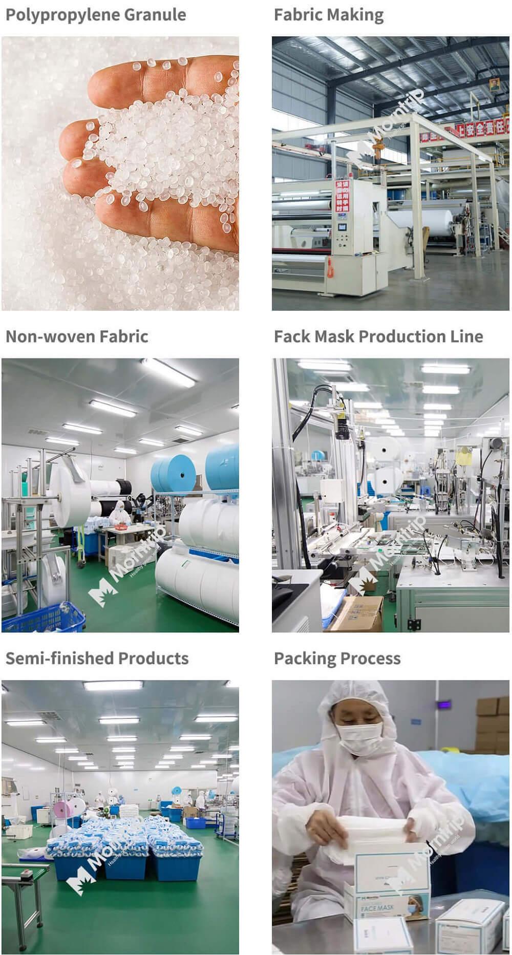 China Manufacturer 3ply Fast Shipping Protective Hypoallergenic Medical Face Mask