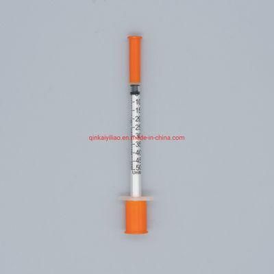 High Quality Disposable Insulin Syringe 0.3ml 0.5ml 1ml