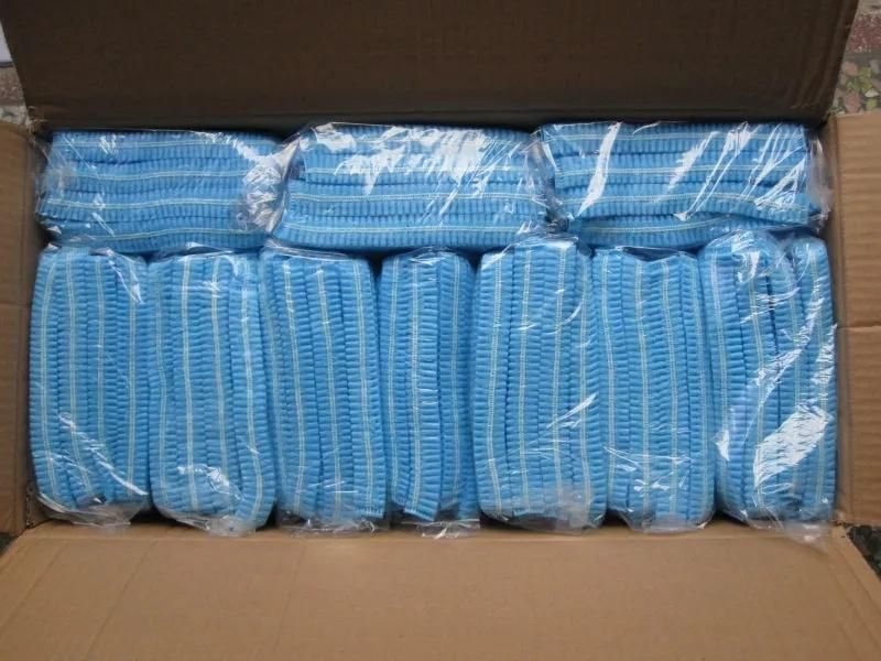 Wholesale Hospital Medical Single Use Hygienic Nonwoven Hairnet/Mob Cap