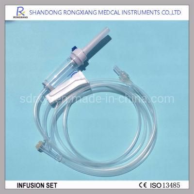 Infusion Set with Y-Site // Needle Free Connector