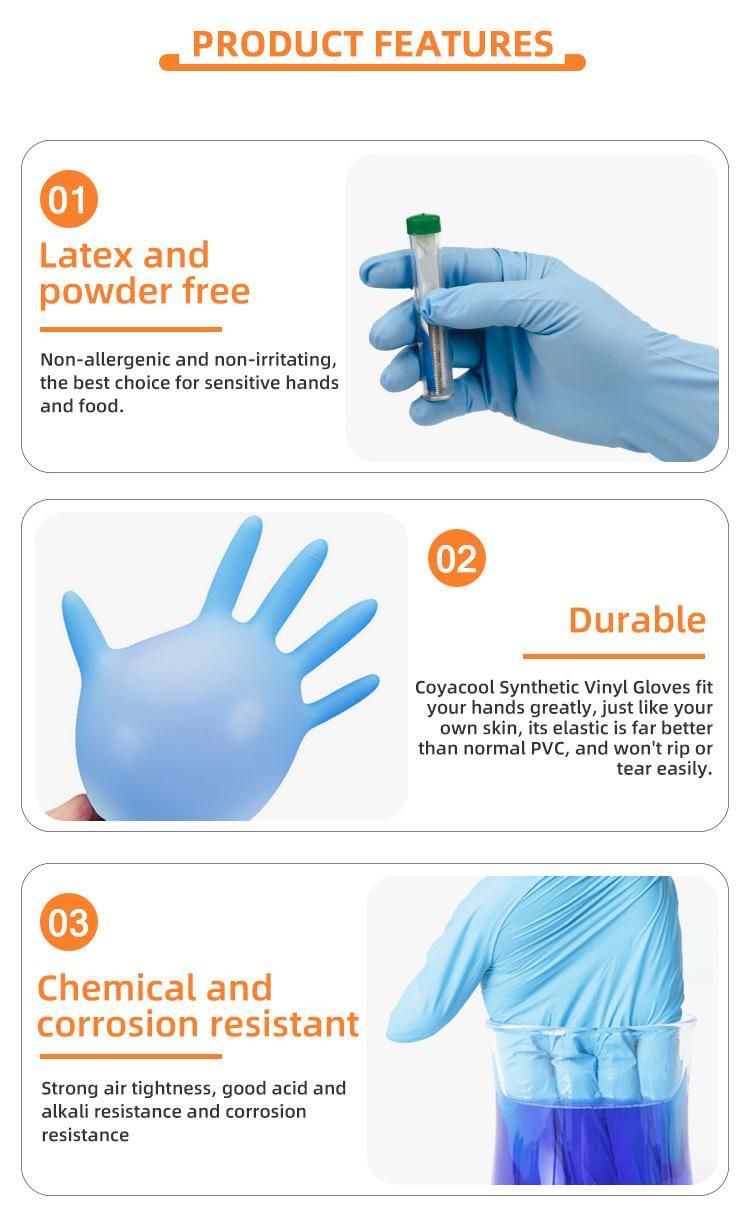 Thick Nitrile Medical Surgical Gloves