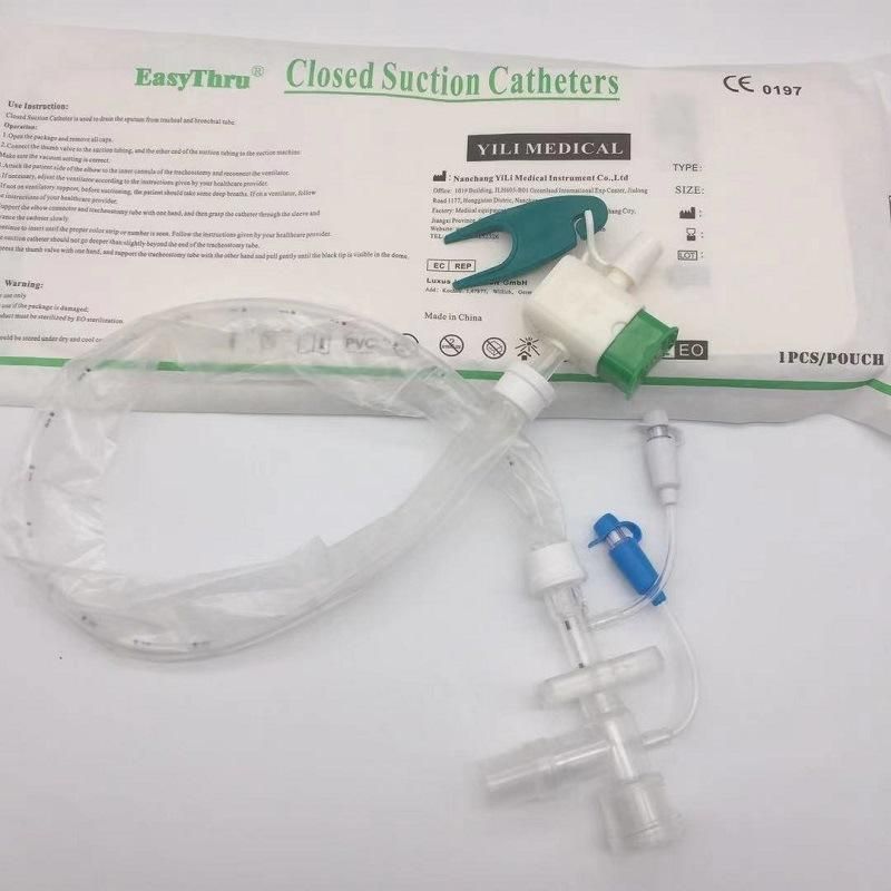 Disposable Closed Suction System for Hospital ICU