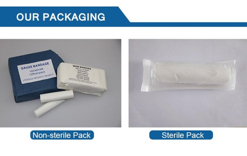 Sterilization Surgical Gauze Bandage Size