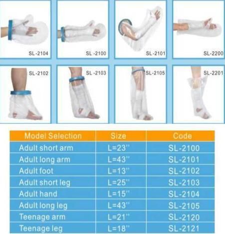 Amazon Hot Sales Adult Short Leg Waterproof/Bandage Protector on Sales