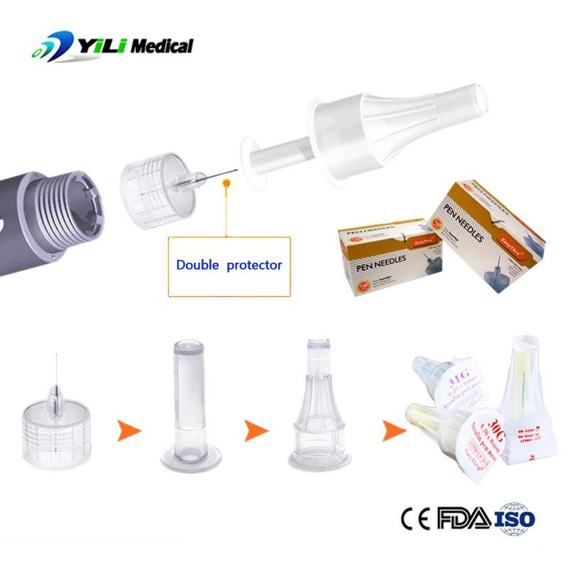 Disposable Medical Safety Comfortable Needles for Insulin Medical Equipment