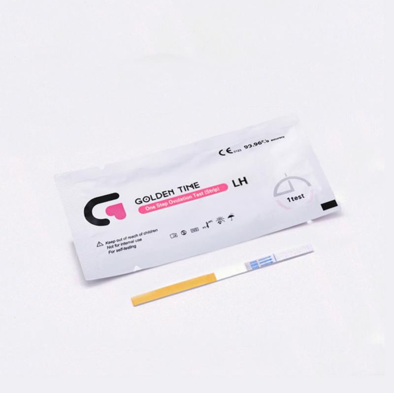 Disposable Medical Supplies Colloidal Gold Lh Hormone Ovulation Rapid Test Strips