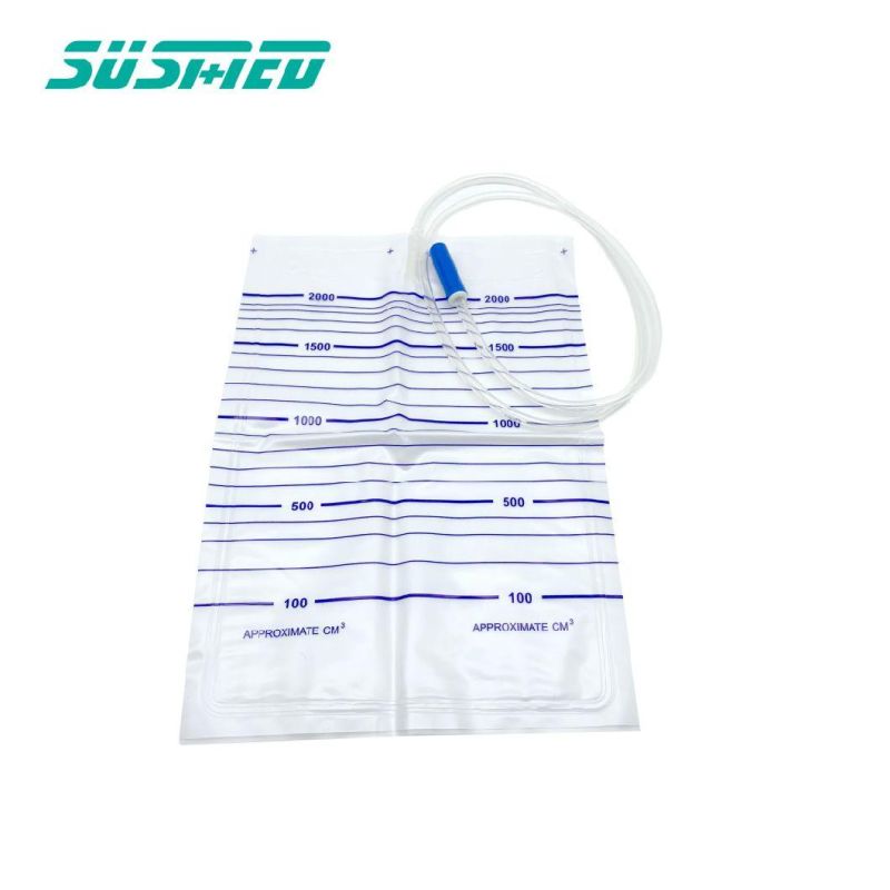 2000ml Disposable Adult Urine Drainage Bag