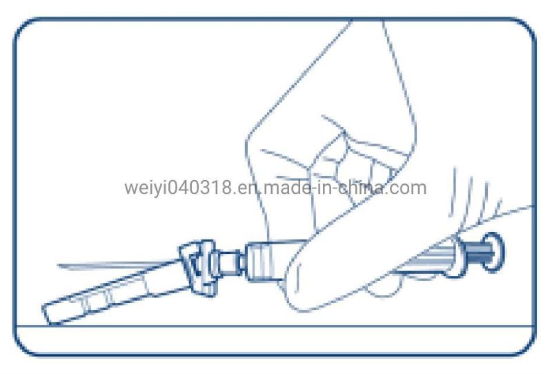 1-20ml Different Kinds of Syringe with Safety Needle Safety Cover Safety Cap CE FDA ISO and 510K