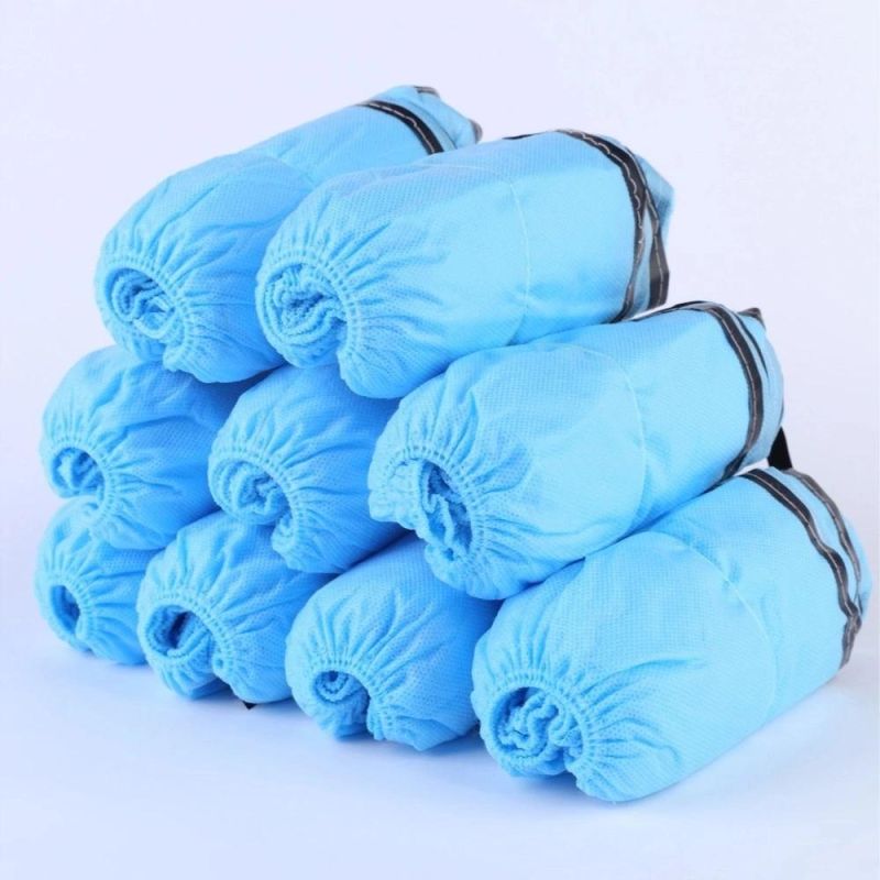 Antiskip Factory Sale Competitive Price Shoe Covers Medical Shoe Cover Conductive Strip Shoe Cover