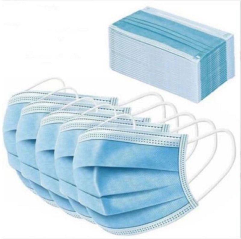 3 Ply Blue Disposable Civil Masks