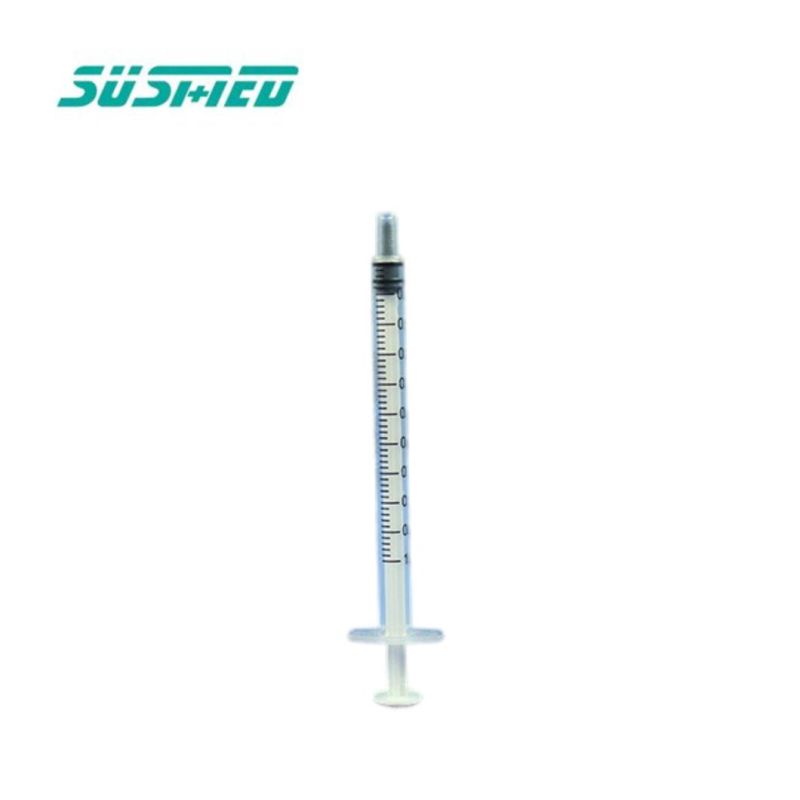 Disposable Plastic Sterile Two Parts Syringe with Needle