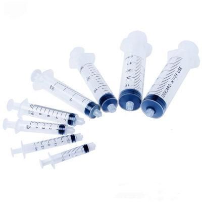 Factory Good Quality of Disposable Syringe with Needle PE Pack