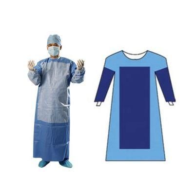 Nonwoven Surgical Gown Medical Reinforced Isolation Surgical Gown PP PE SMS Surgical Gown Isolation