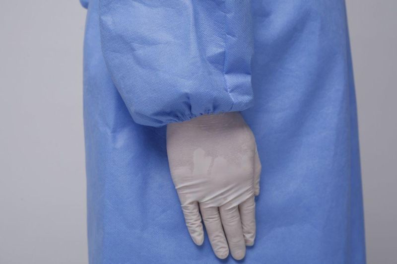 45GSM SMS Disposable Surgical Gowns with Hat