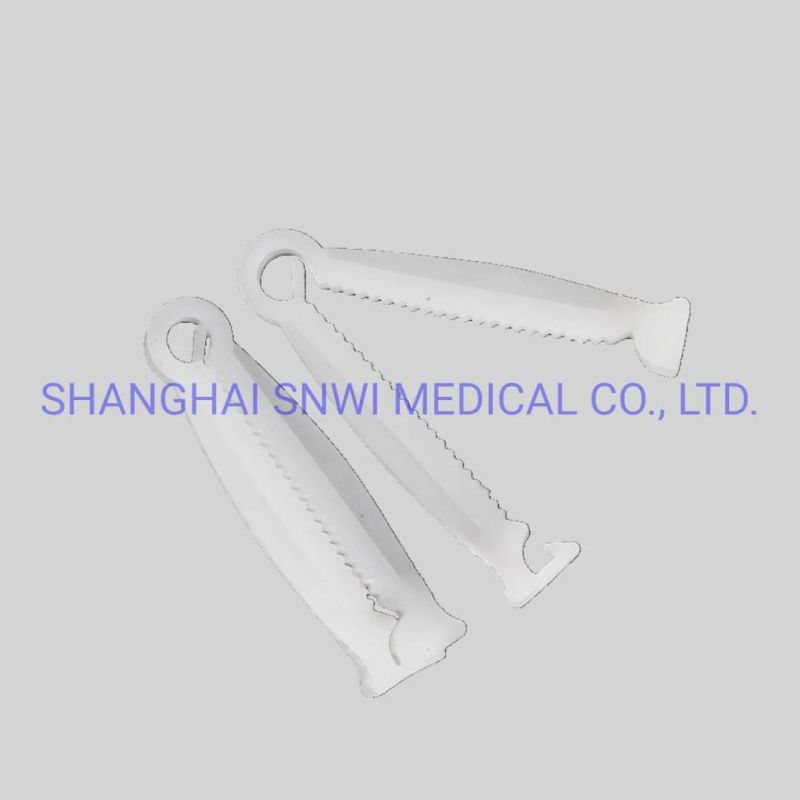 Disposable Medical Sterile Umbilical Cord Clamp for Newborn