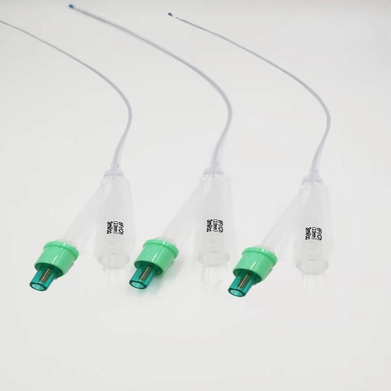 Medical Instrument Sizes Fr6 to Fr24 Two Three Way Silicone Balloon Urinary Foley Catheter