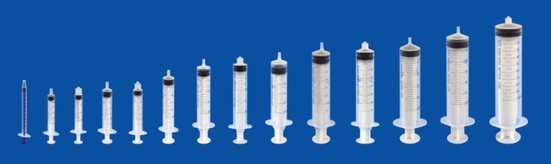 Ce Approved 1ml/3ml/5ml/10ml/20ml/30ml Disposable Syringe with Needle