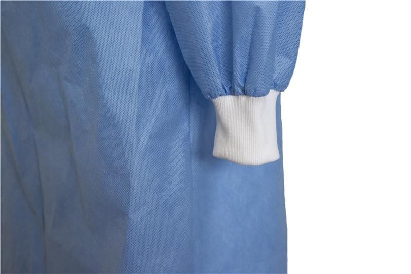 Disposable Surgical Gown with Hat Gloves Protective Clothing Suit